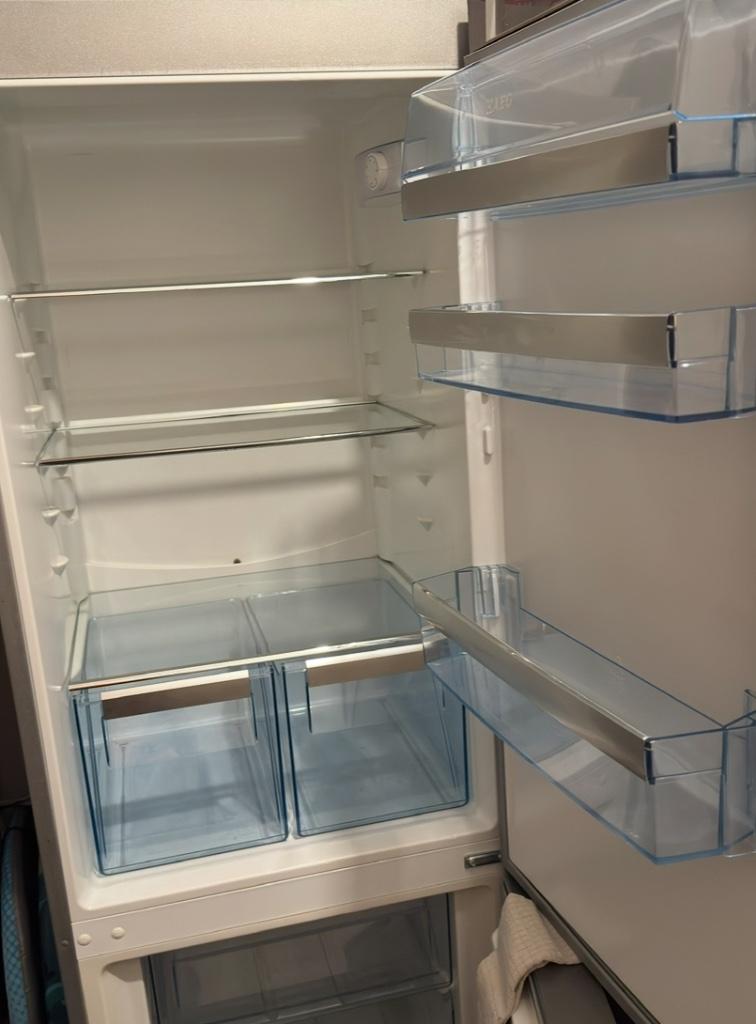 AEG koelkast frigo + vriezer diepvries, 160 cm ou plus, Enlèvement, Utilisé, 200 litres ou plus