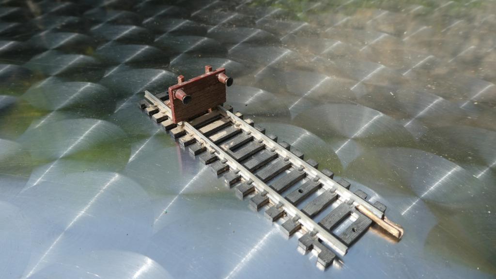 Lima 3021 avec heurtoir., Rails, NS, Utilisé, Lima