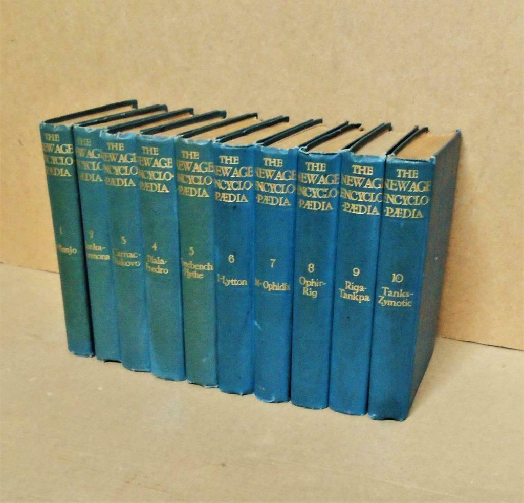 The New Age Encyclopaedia - Compleet in 10 delen - 1925, Gelezen, Complete serie, Ophalen of Verzenden, Van In
