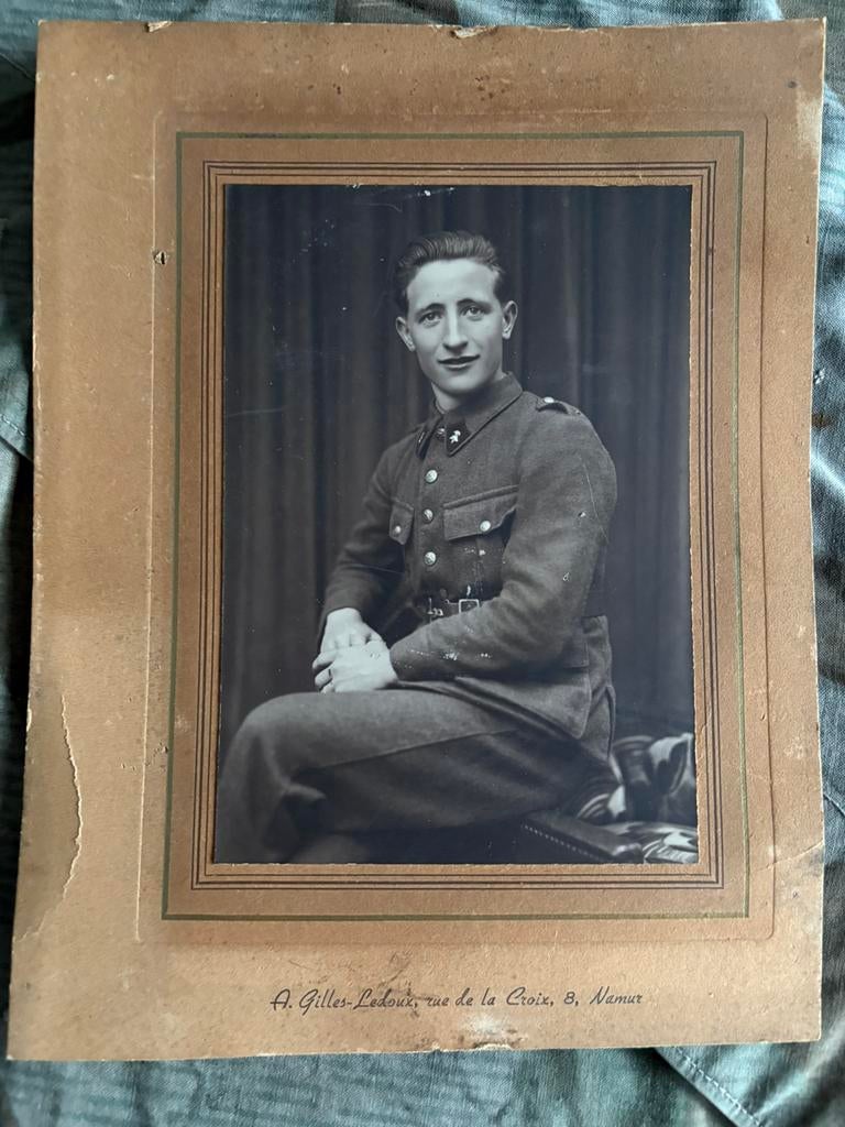 Portrait soldat du génie ABBL WW2, Enlèvement ou Envoi