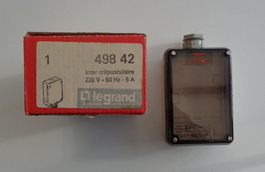 schemerschakelaar Legrand 498 42  220V 5A, Ophalen of Verzenden, Nieuw