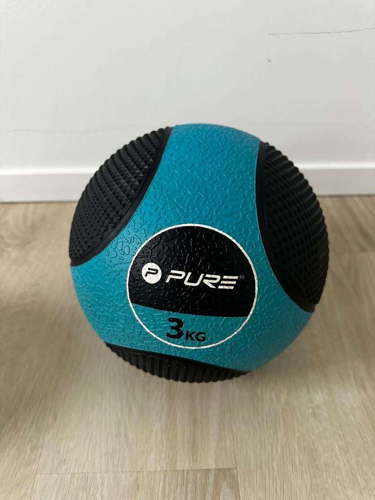 Pure2Improve Medicine Ball 3 kg, Sport en Fitness, Fitnessmaterialen, Ophalen, Zo goed als nieuw