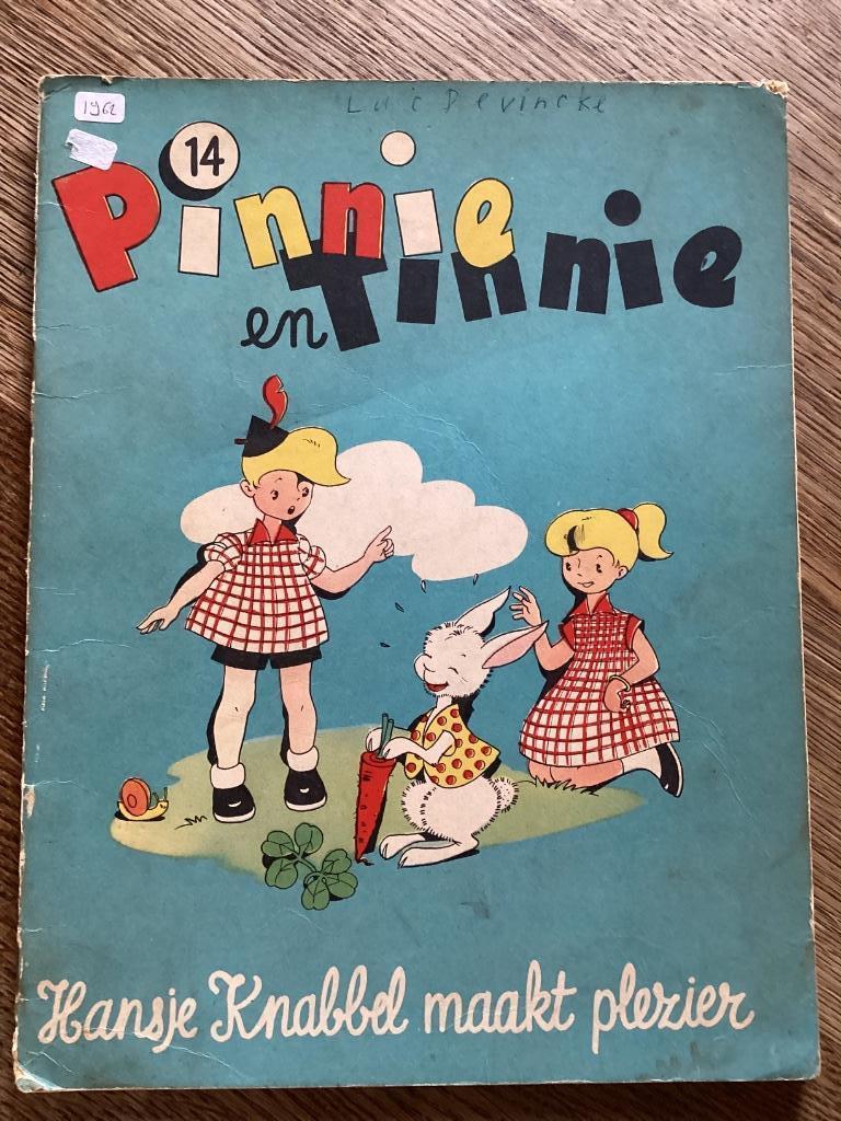 Pinnie en Tinnie, Boeken, Eén stripboek, Ophalen of Verzenden, Gelezen