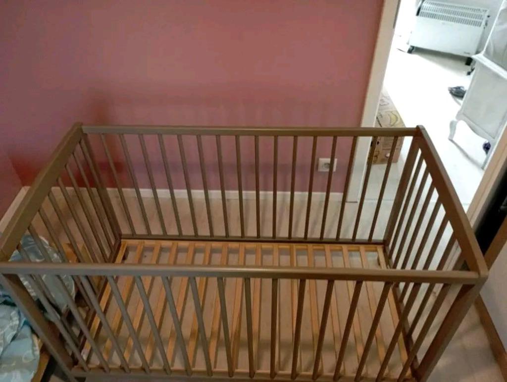 Lit enfant 1m20/60, Moins de 70 cm, Sommier à lattes, Enlèvement, Utilisé