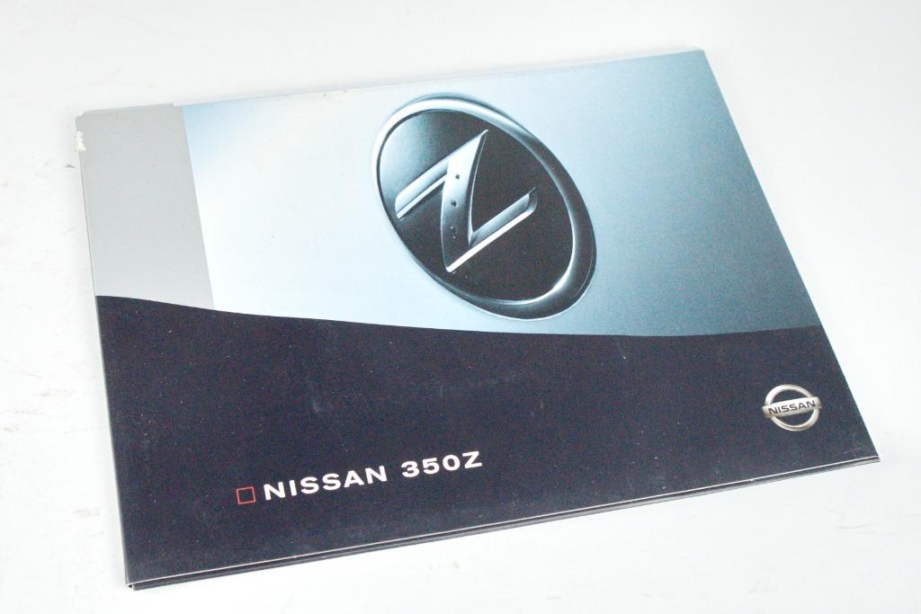 Folder CD Nissan 350Z 2003, Ophalen of Verzenden, Zo goed als nieuw, Nissan