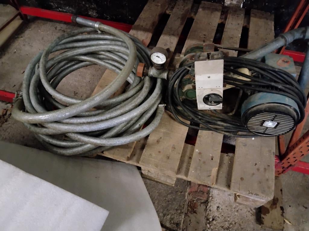 Vacuüm zuigmachine, Ophalen