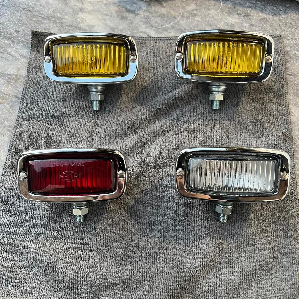 VW NOS Hella Mistachteruitrijlichtset van 4 rood geel, Ophalen of Verzenden, Nieuw, Volkswagen