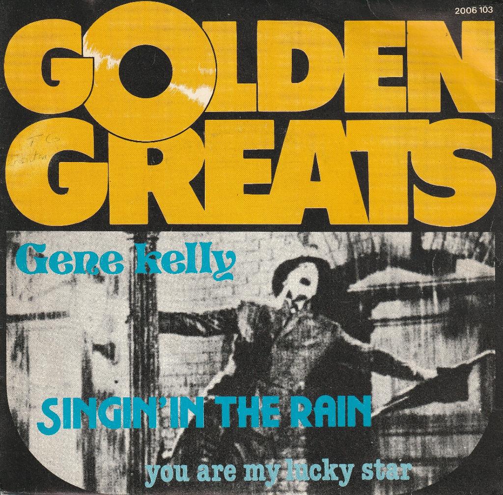 Gene Kelly - Singin' in the rain, CD & DVD, Vinyles Singles, Single, Utilisé, Musique de films et Bande son, 7 pouces
