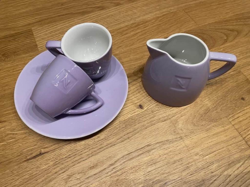Lot tasses et autres Nespresso, Enlèvement ou Envoi, Comme neuf, Autres styles, Porcelaine