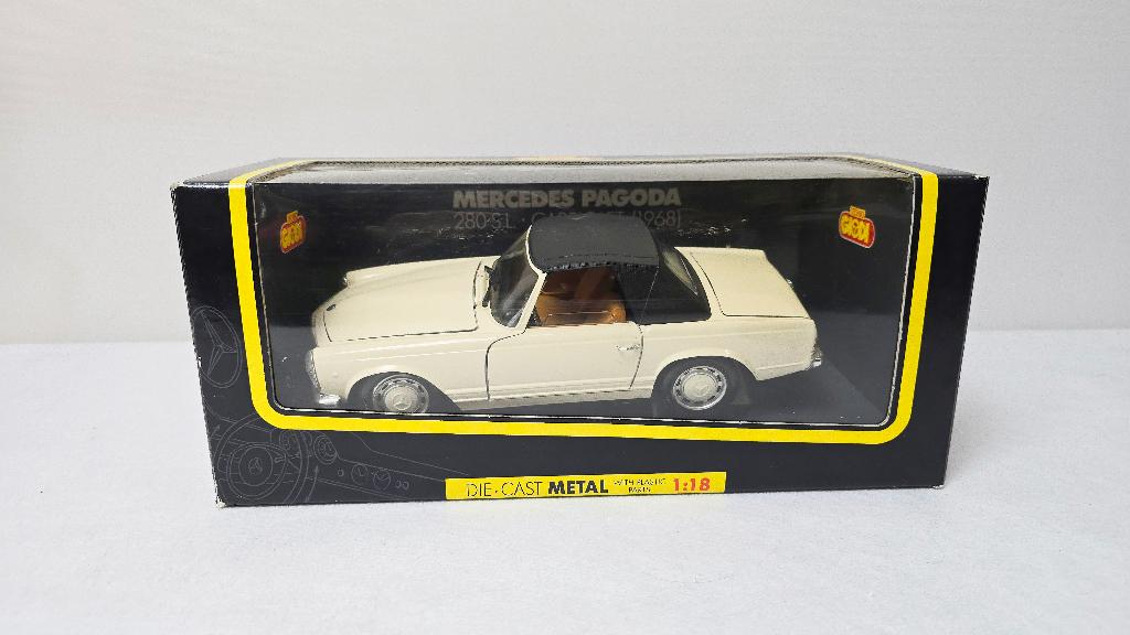 Auto Giodi - Mercedes Pagoda 280 SL • Cabriolet - 1968, Ophalen of Verzenden, Zo goed als nieuw, Auto, Overige merken
