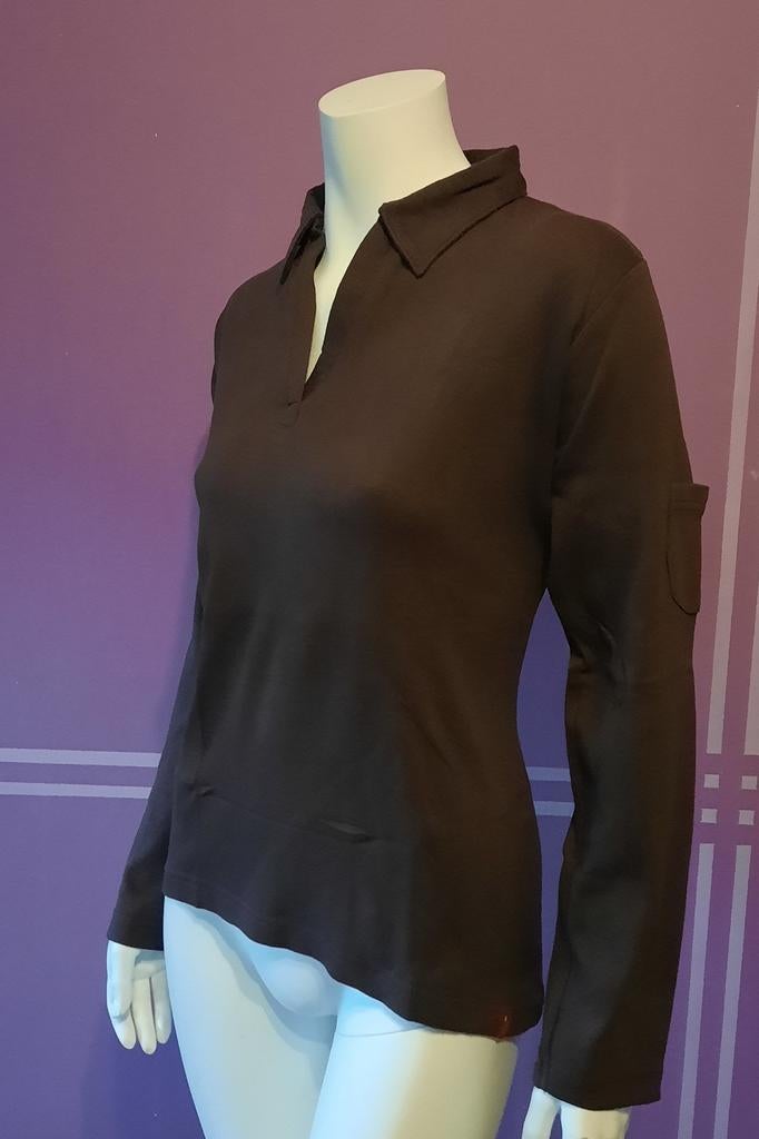 Polo à manches longues C&A « XL », Vêtements | Hommes, Polos, Enlèvement ou Envoi, Taille 56/58 (XL), Brun, Comme neuf