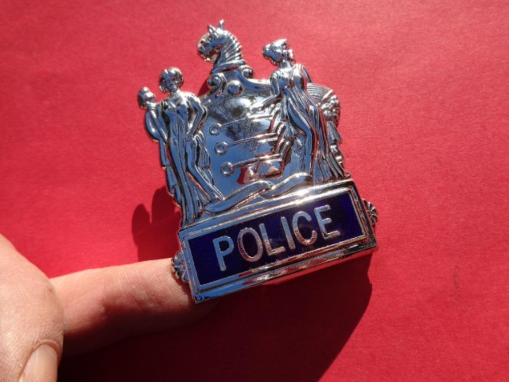 US Police , politie badge USA , origineel, Verzamelen, Ophalen of Verzenden, Overige soorten, Embleem of Badge