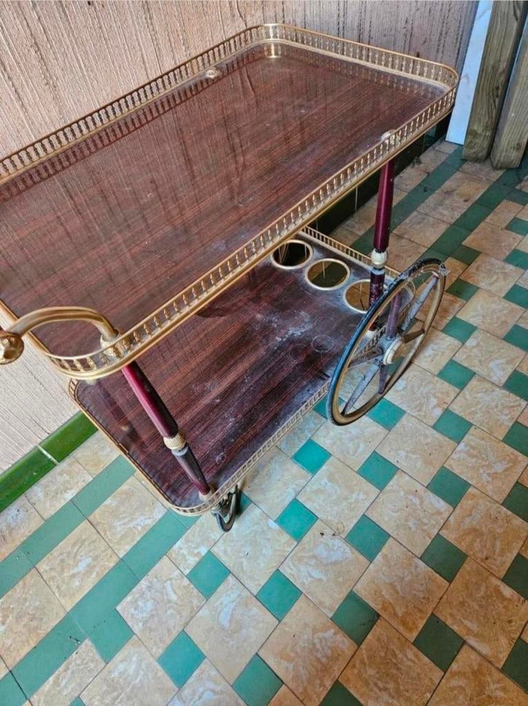 Vintage serveerwagen, Antiek en Kunst, Ophalen