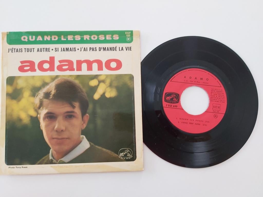 Adamo  - quand les roses, Enlèvement ou Envoi, Comme neuf