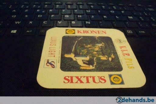 Kronen Sixtus, Verzamelen, Biermerken, Gebruikt