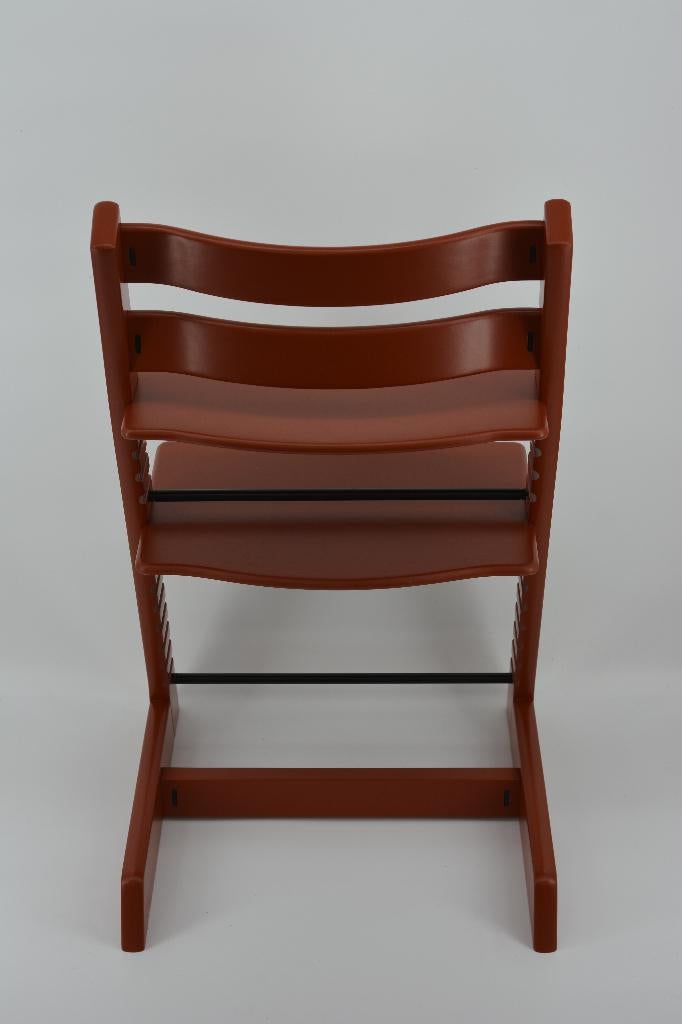 Stokke Tripp Trapp Warm Red — Modèle reconditionné, Enlèvement ou Envoi, Comme neuf, Chaise évolutive, Ceinture(s)