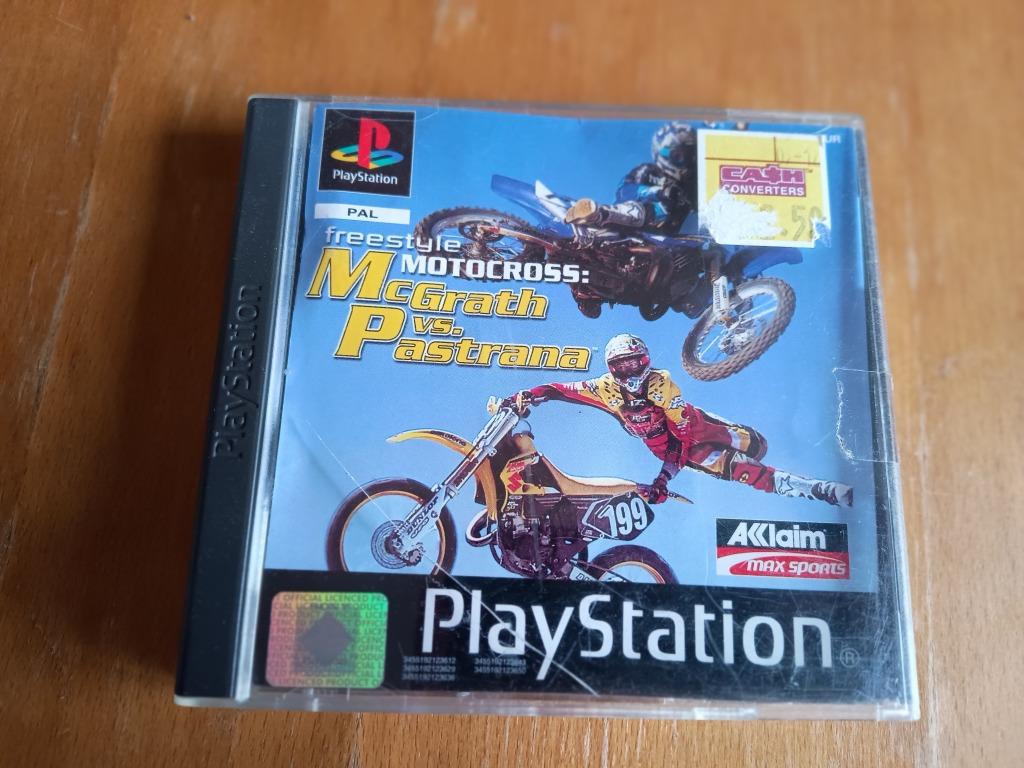 PS1 Freestyle Motocross : McGrath vs Pastrana, Ophalen of Verzenden, Gebruikt