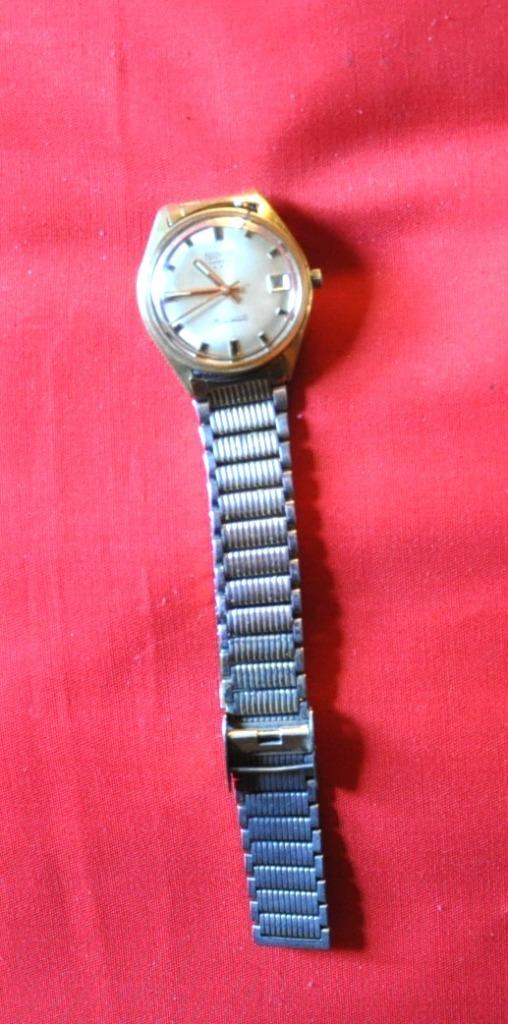 montre homme vintage pontiac nageur alemonatic, Ophalen of Verzenden, Gebruikt