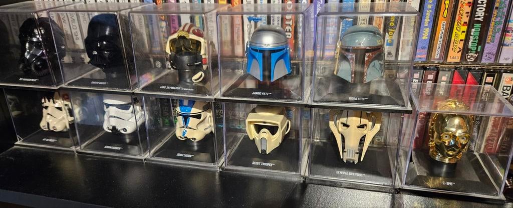 11 StarWars-helmmodellen te koop, Ophalen