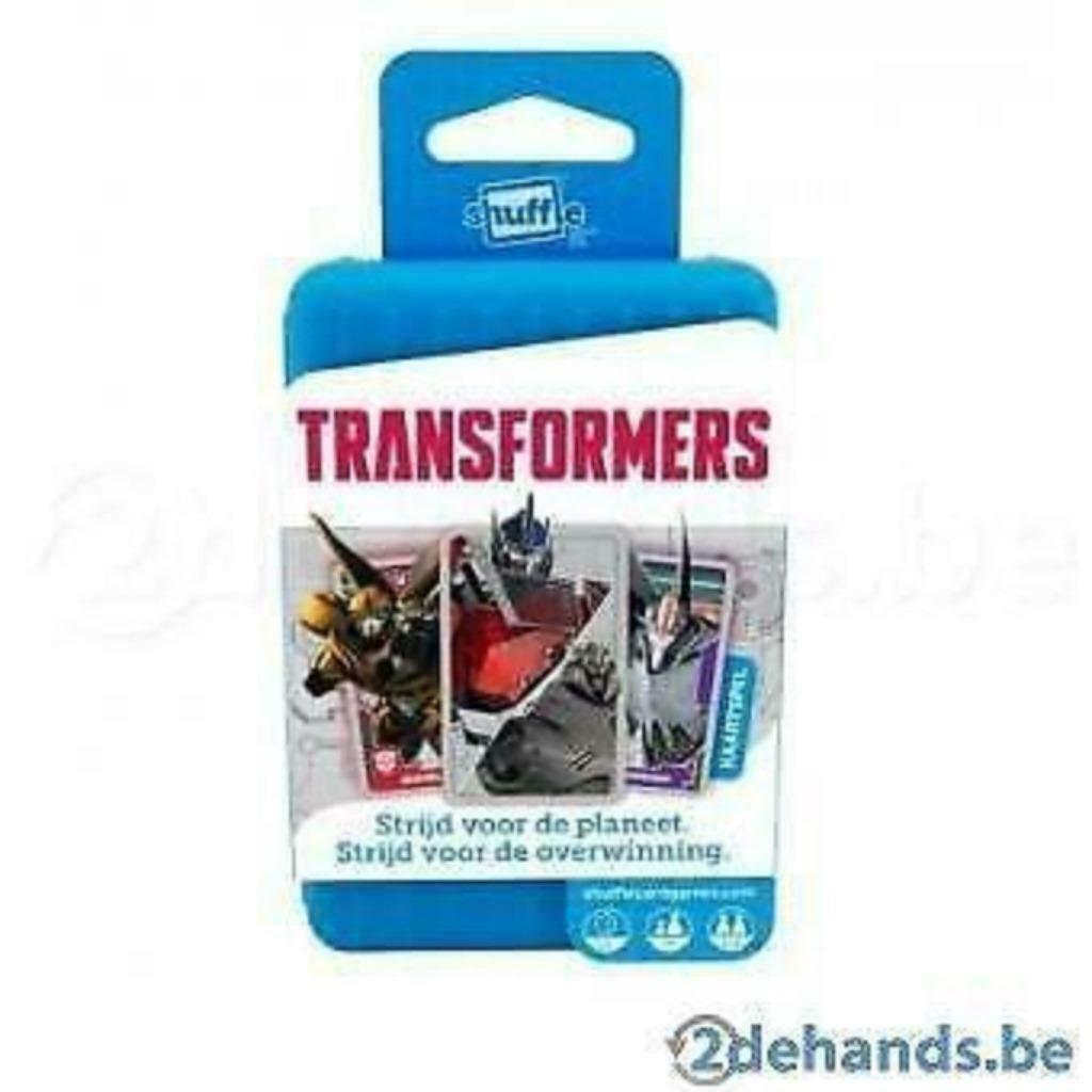 SPEL: TRANSFORMERS SHUFFLE, Hobby en Vrije tijd, Gezelschapsspellen | Overige, Nieuw, Ophalen of Verzenden