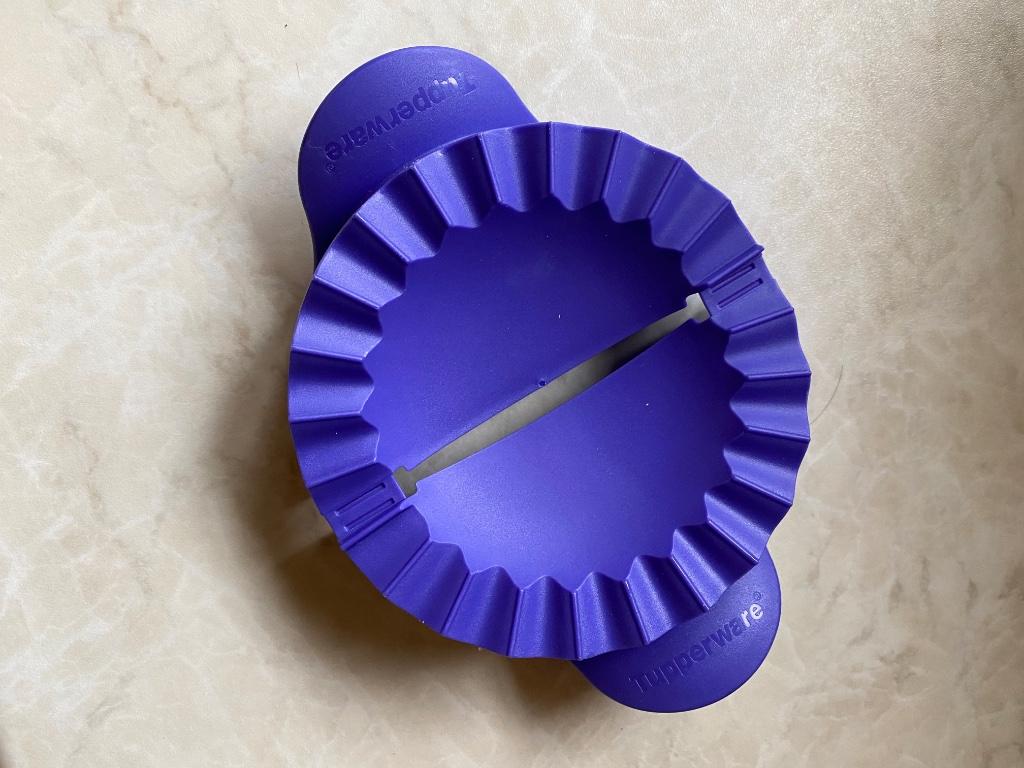 Tupperware vorm voor appelflap, Huis en Inrichting, Keuken | Tupperware, Ophalen, Zo goed als nieuw, Blauw
