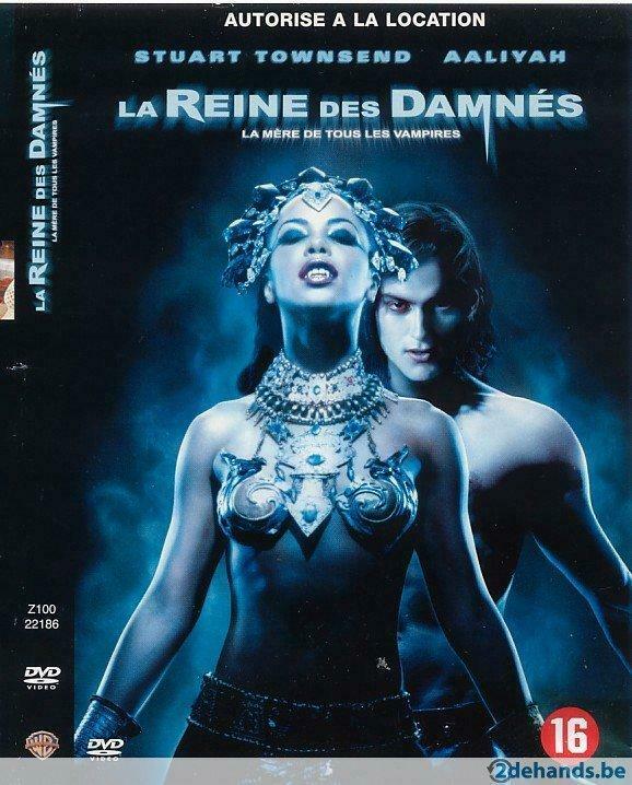 dvd la reine des damnes (aaliyah) horror vampires, Vanaf 12 jaar, Ophalen of Verzenden, Zo goed als nieuw, Monsters