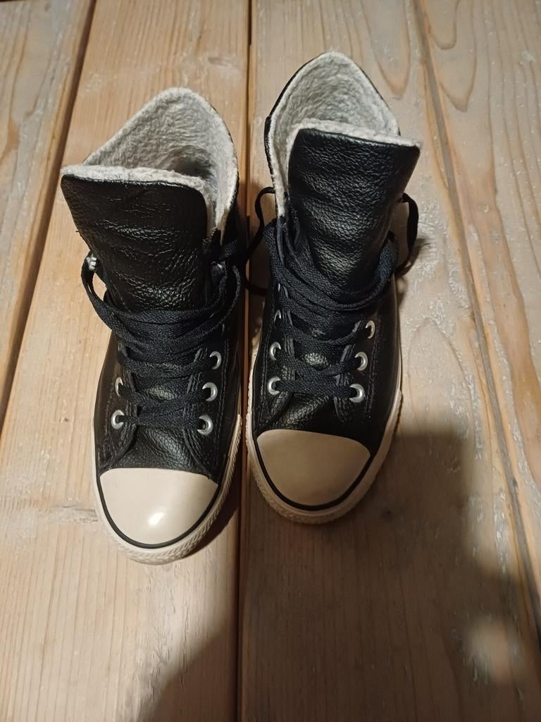 ALL STARS CONVERSE WINTER, Ophalen, Zwart, Zo goed als nieuw, Hoge laarzen