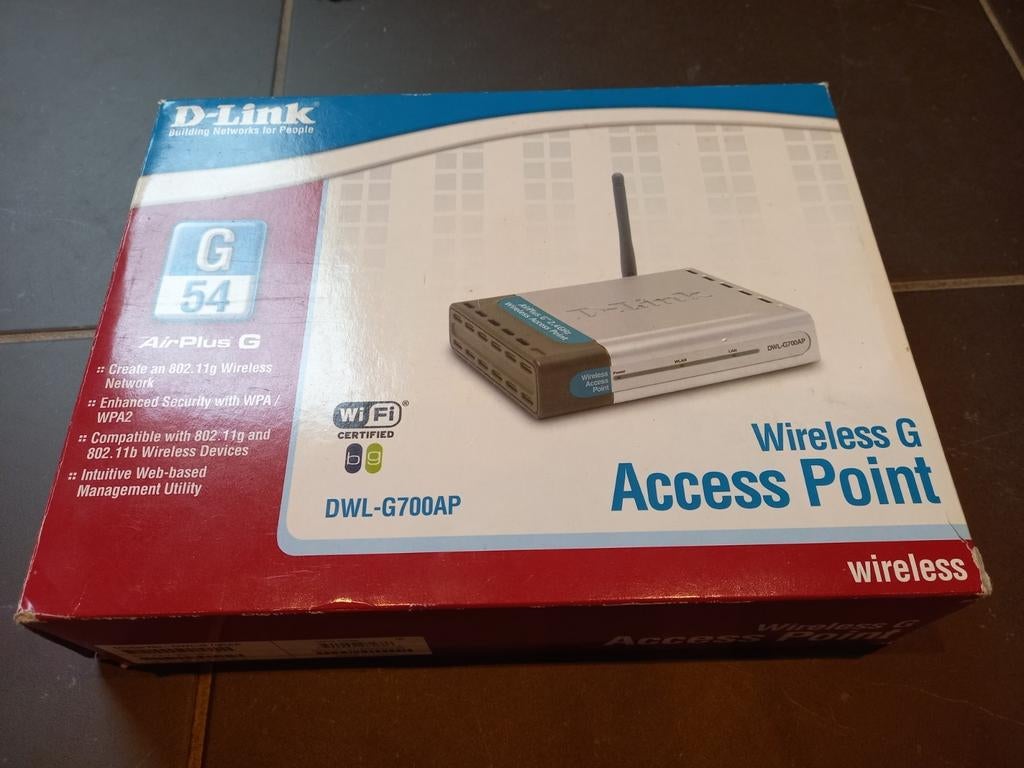 D-Link Access Point DWL-G700AP, Ophalen of Verzenden, Gebruikt