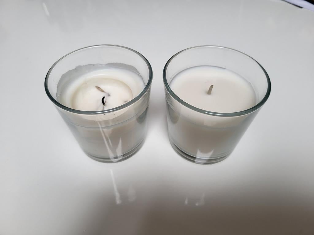 Geurkaarsen (vanille) ikea: gebruikte EN ongebruikte, Ophalen