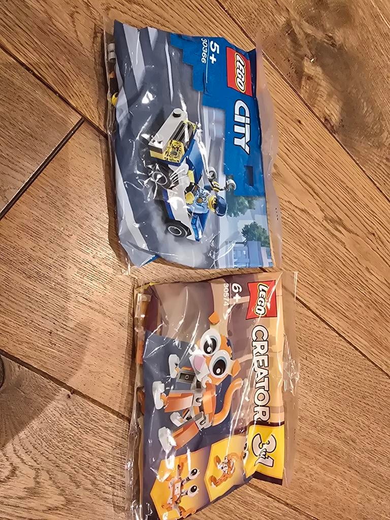 Lego City en Creator 30366 en 30574, Ophalen, Lego