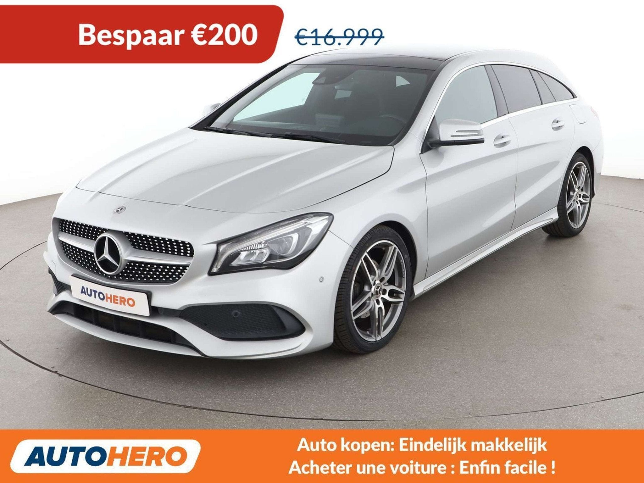 Mercedes-Benz CLA-Klasse 180 CLA 180 Shooting Brake AMG Line, Autos, Achat, Euro 6, Volant multifonction, Autres carburants