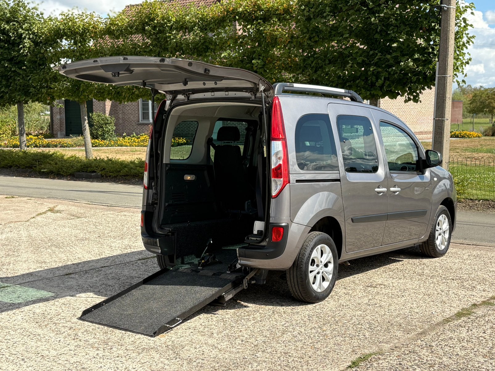 ️♿️Renault Kangoo 1.5DCI Rolstoel Invalide Mindervalide TPMR, Auto's, Monovolume, Euro 6, Bedrijf, Parkeersensor