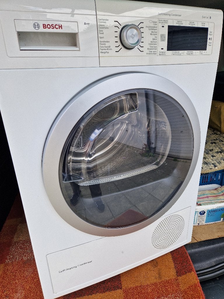 Sèche linge bosch 8kg pompe à chaleur A ++. Série 8, Electroménager, Sèche-linge, Enlèvement, Comme neuf, Chargeur frontal