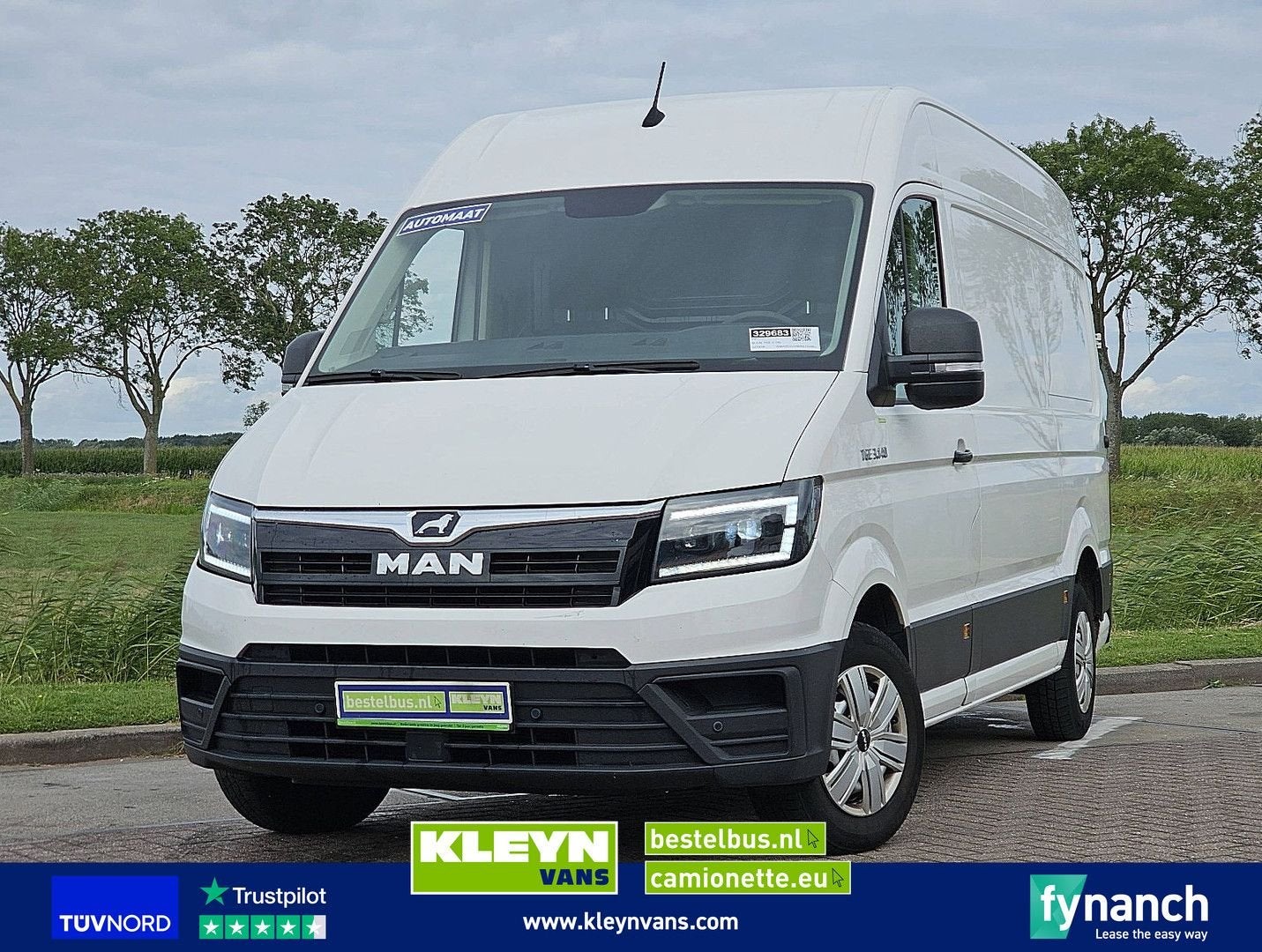 MAN TGE 3.140, Auto's, Automaat, Wit, Bedrijf, Diesel