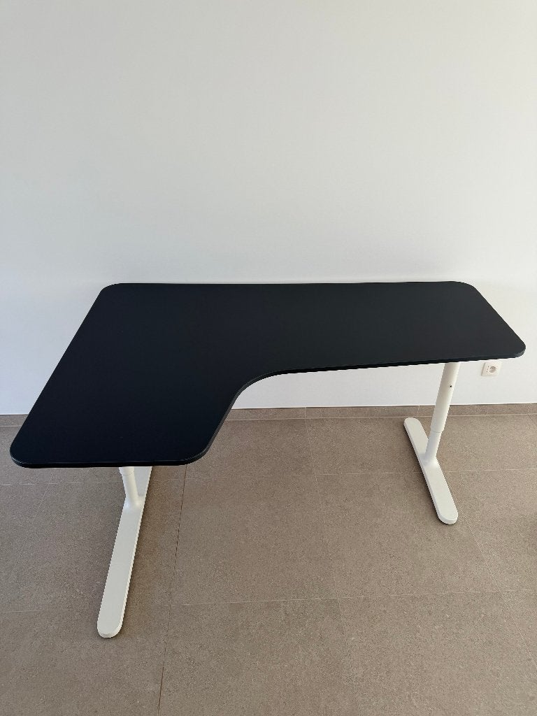 Bekant Bureau Ikea, Huis en Inrichting, Ophalen, 160 cm, Gebruikt, Scandinavisch