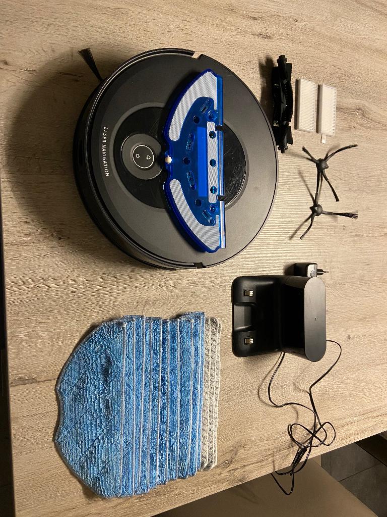 Robotstofzuiger Rowenta xplorer serie 65, Ophalen, Zo goed als nieuw, Reservoir, Robotstofzuiger