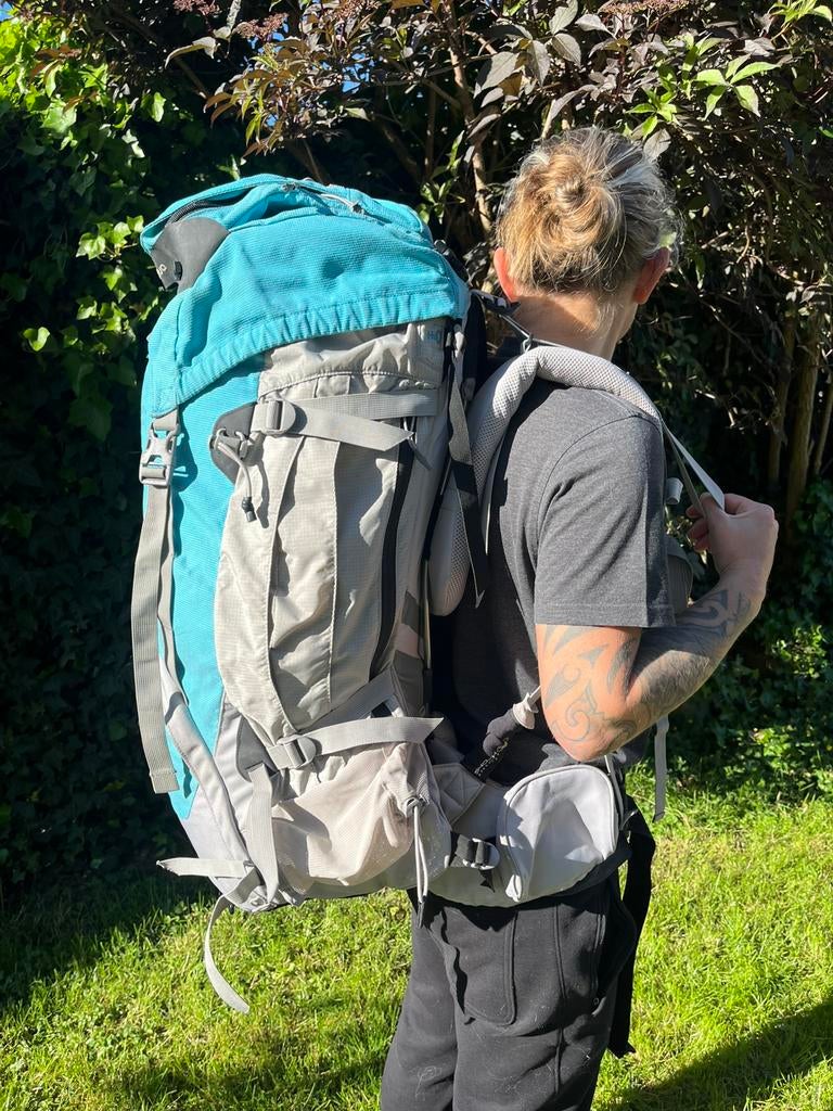 Quechua forclaz symbium Access 70+10 liter, Handtassen en Accessoires, Tassen | Rugtassen, Ophalen, Zo goed als nieuw