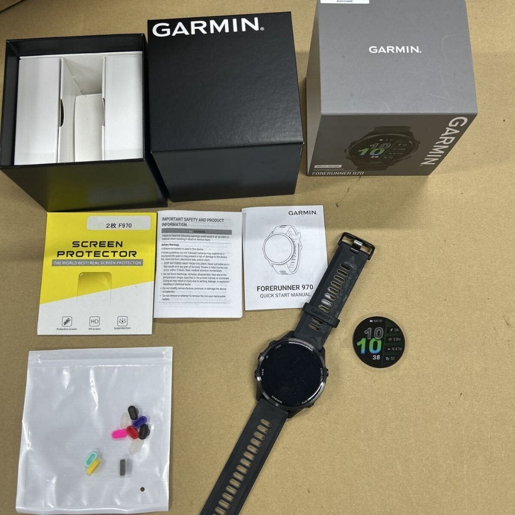 Garmin Forerunner 970 GPS presque neuf, Enlèvement ou Envoi, GPS, Comme neuf