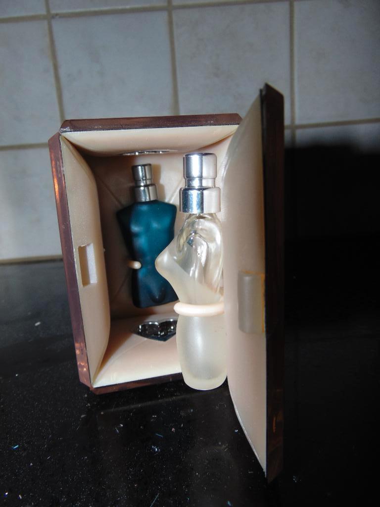Jean Paul Gaultier spiegelbox 3,5 ml, Enlèvement ou Envoi, Utilisé, Miniature