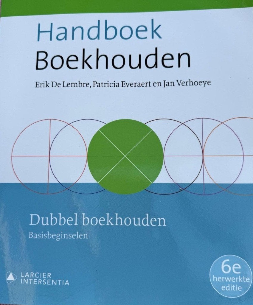 Handboek Dubbel boekhouden_zesde editie, Boeken, Economie, Management en Marketing, Nieuw, Ophalen of Verzenden, Economie en Marketing