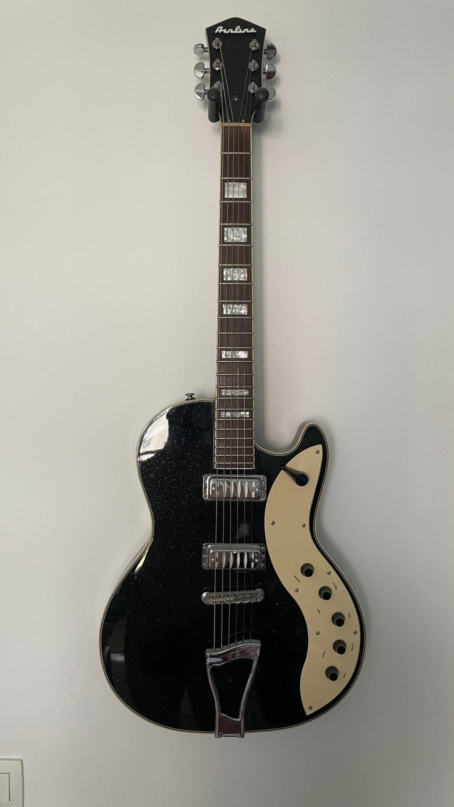 Eastwood Airline Jupiter Pro, Musique & Instruments, Enlèvement, Utilisé, Semi-solid body, Autres marques