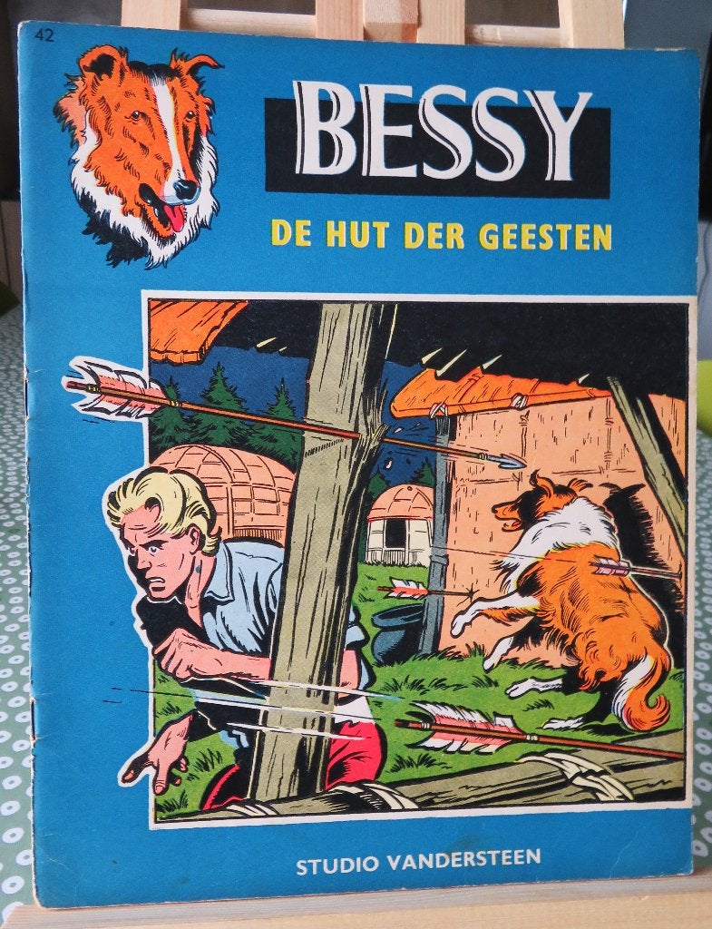 Bessy nr 42 De hut der geesten 1 druk., Enlèvement ou Envoi, Utilisé, Willy vandersteen