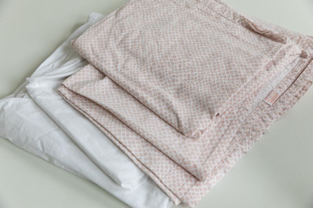 LAKENSET babybed: Jollein, Witlof, MEYCO, Kinderen en Baby's, Ophalen, Zo goed als nieuw, Meisje
