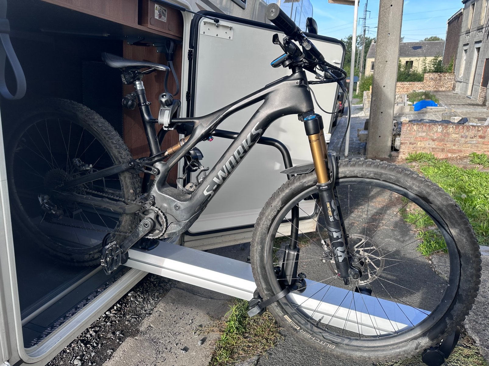 THULE SLIDE standaard fietsenrek, Ophalen, Gebruikt
