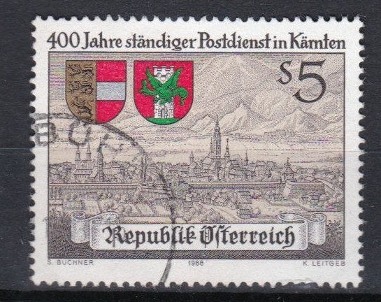 Autriche 1988 - nr 1930, Envoi, Affranchi