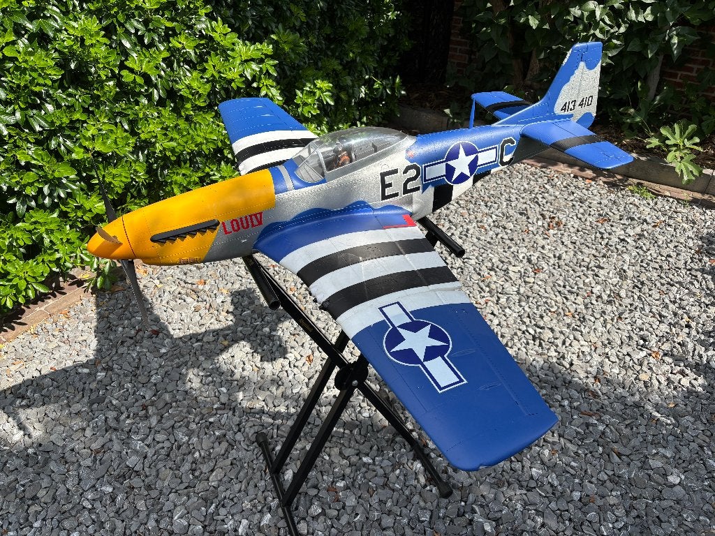 Eflite P51D Mustang 1.5m BNF, Ophalen, Gebruikt, Elektro