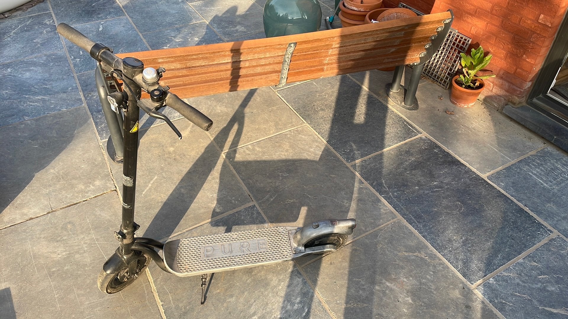 Elektrische step PURE, Fietsen en Brommers, Ophalen, Zo goed als nieuw, Elektrische step (E-scooter)