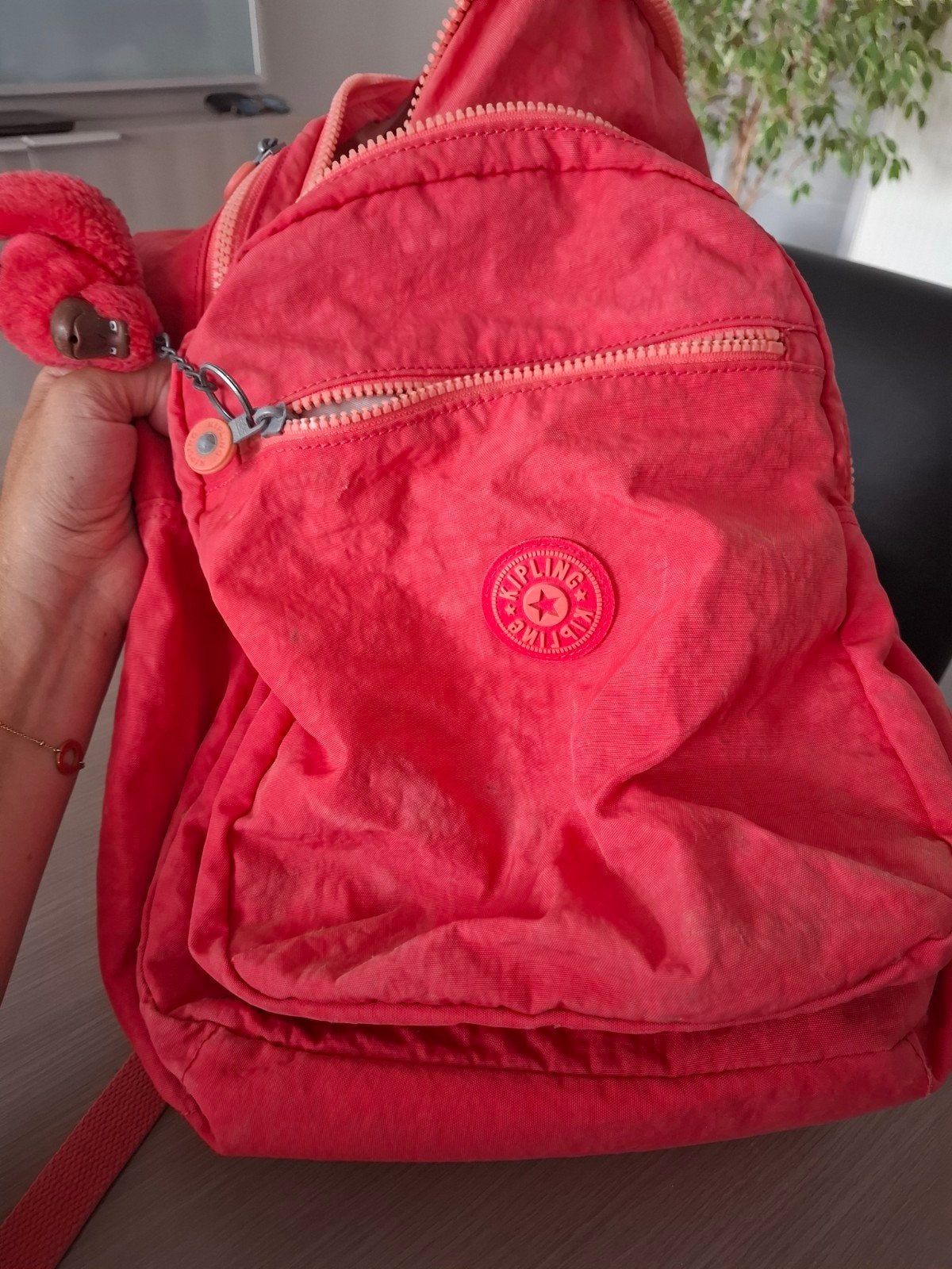 Kipling Boekentas. Praktisch. in heel goede staat. Koraal., Ophalen