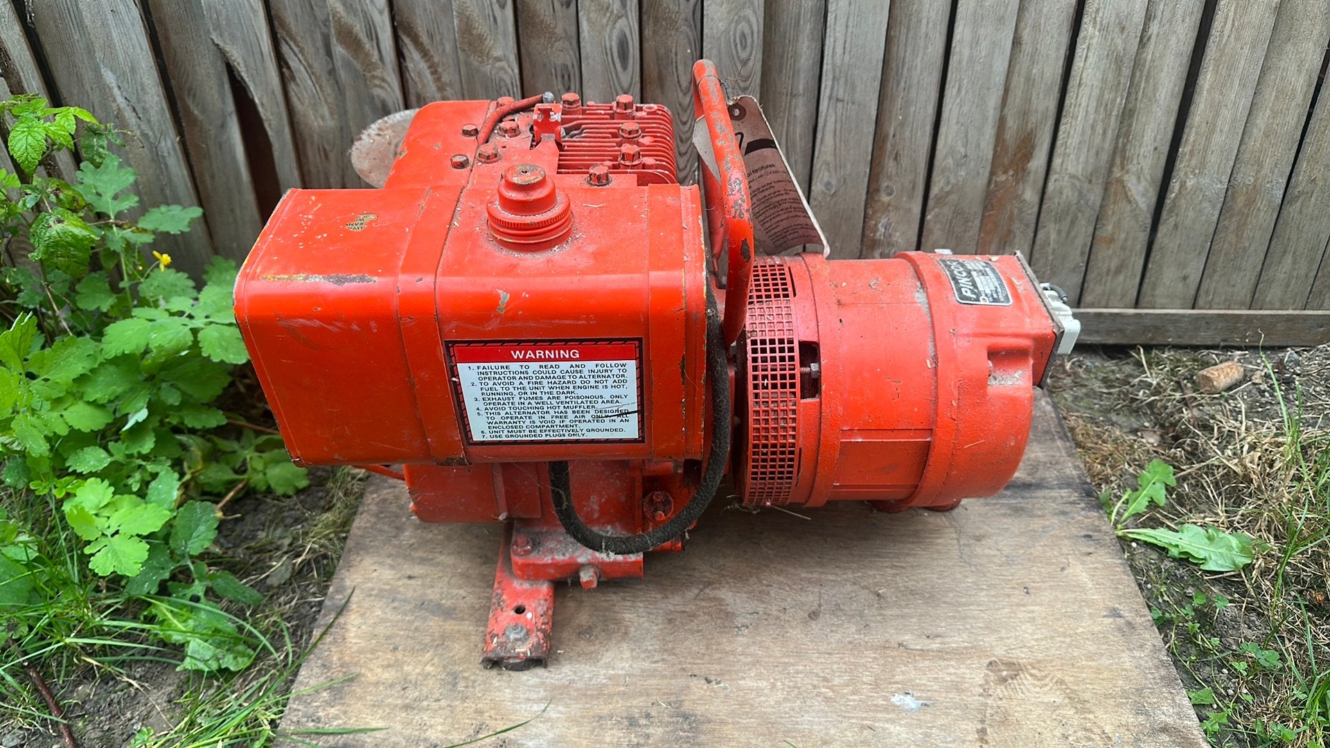 Stroom generator, Doe-het-zelf en Bouw, Ophalen, Zo goed als nieuw