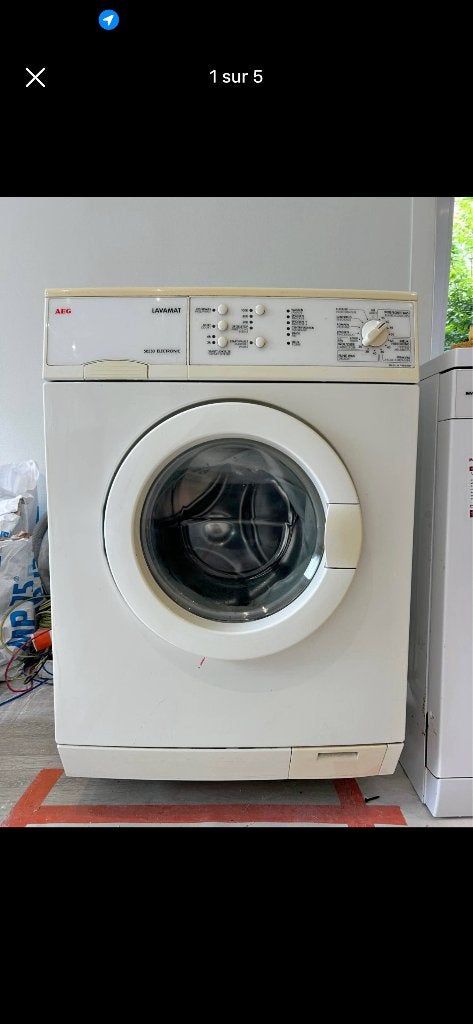 Machine à laver, Electroménager, 6 à 8 kg, Enlèvement, Utilisé, 90 à 95 cm